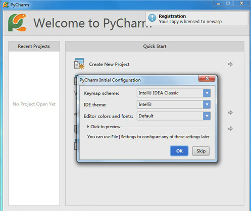 pycharmV4.0.4 X