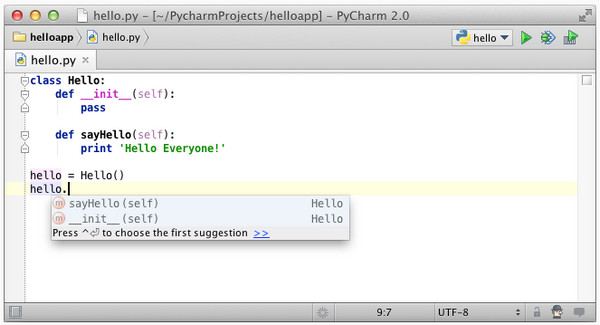 PyCharm MacV5.0.3 Mac