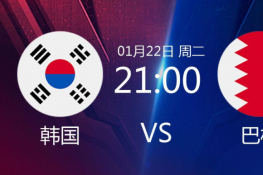 2019阿联酋亚洲杯韩国VS巴林比分预测