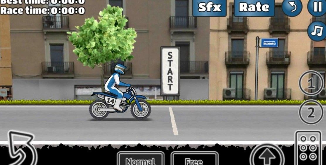 翘头摩托车游戏图片
