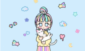 pastel girlר