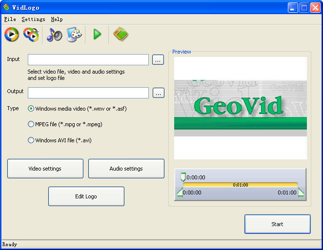 Geovid VidLogo(Ƶˮӡӹ)V3.6.0.46 Ӣɫر