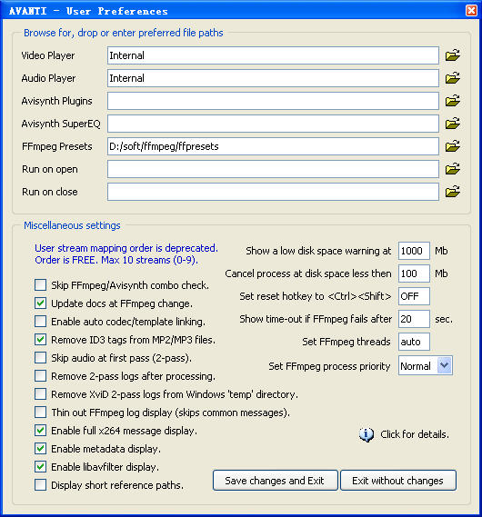 AvantiFFmpeg/AvisynthҕlߣV0.6.6 GɫM(fi)