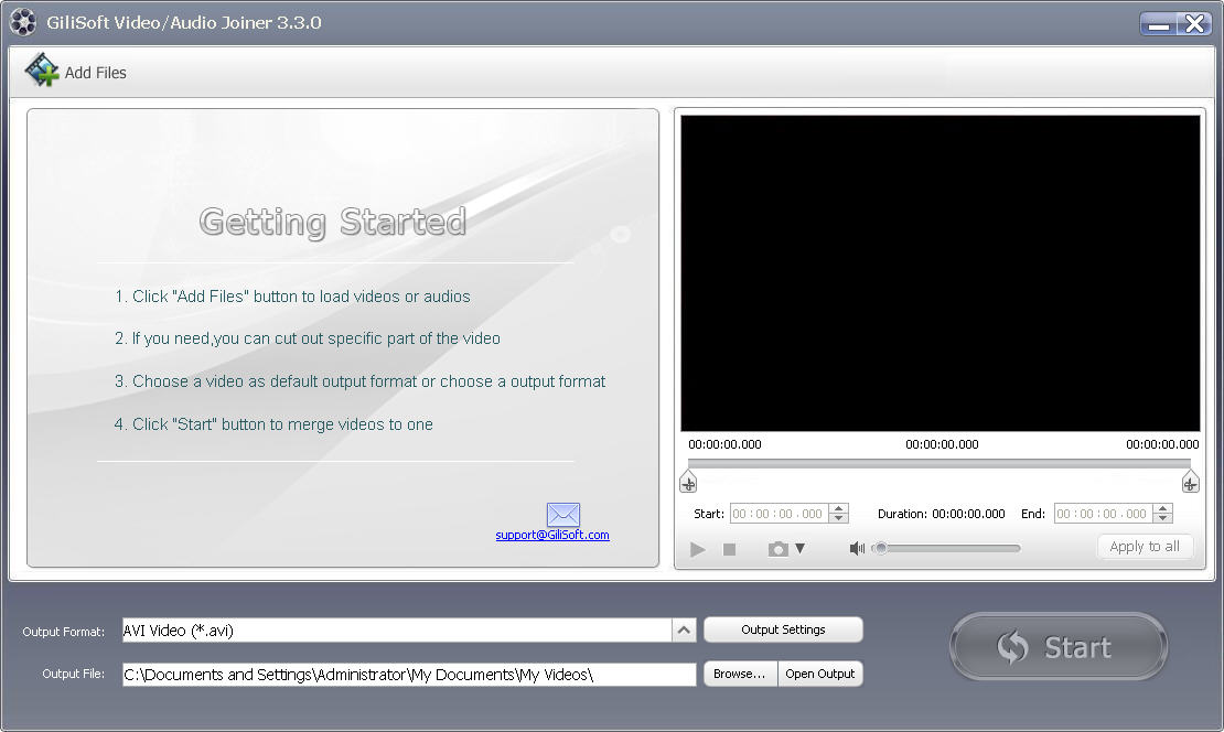 GiliSoft Video Editor(ҕl݋ܛ)V6.2.0 ٷ؄e