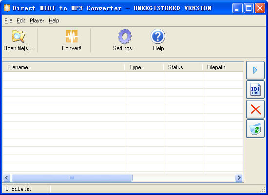 Direct MIDI to MP3 Converter 2005(Ƶת)V1.2