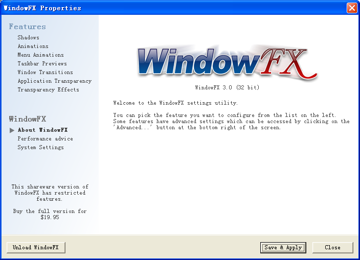 WindowFXV3.0 ɫ