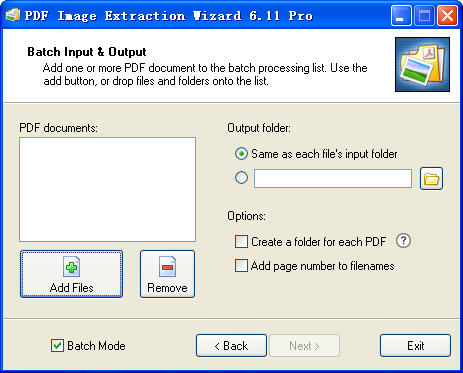 PDF Image Extraction WizardV6.11 ٷ