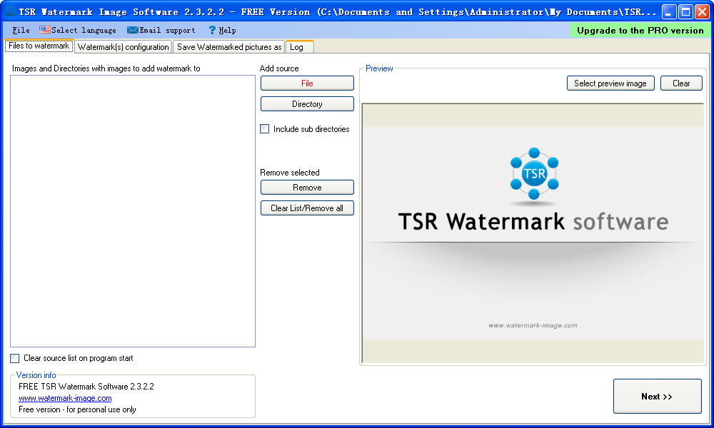 TSR Watermark Image(ͼˮӡ)V2.7.3.1 ٷر