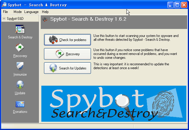 SpyBot-Search and Destroy()V1.6.3.50 ɫ԰