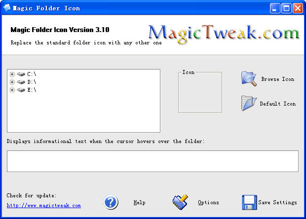 Magic Folder Icon(ٱдdesktop.iniļ)V3.10 ӢɫѰ
