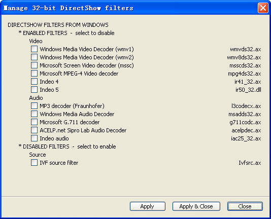 K-Lite Codec Tweak Tool(aޏ(f))V5.6.4 ӢľGɫM(fi)