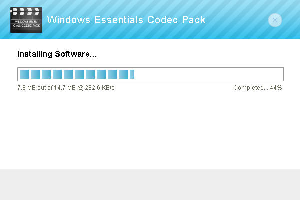 Windows Essentials Codec Pack(Ƶ)V4.4 ӢĹٷװ