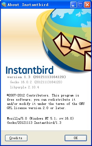 Instantbird Portable(ͨѶƽ̨칤)V1.5 ӢɫЯ