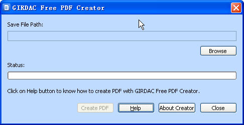 GIRDAC Free PDF Creator(ļתPDFʽ)V7.2.2.2 Ѱ