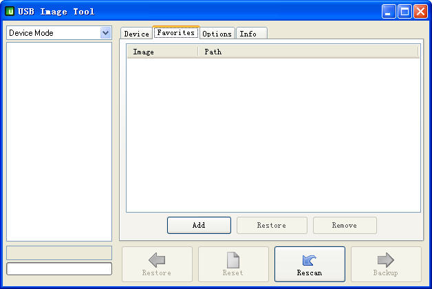 USB Image Tool(U/MP3ݻԭ)V1.64 ӢɫѰ