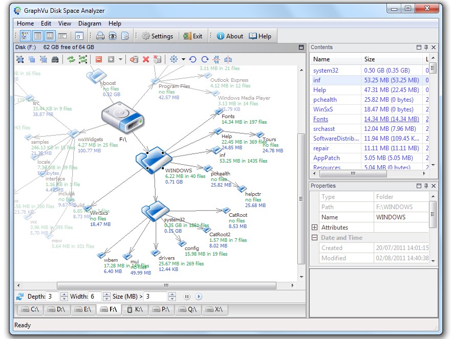 Disk Space Analyzer(̿ռ)V2.5 Ѱ