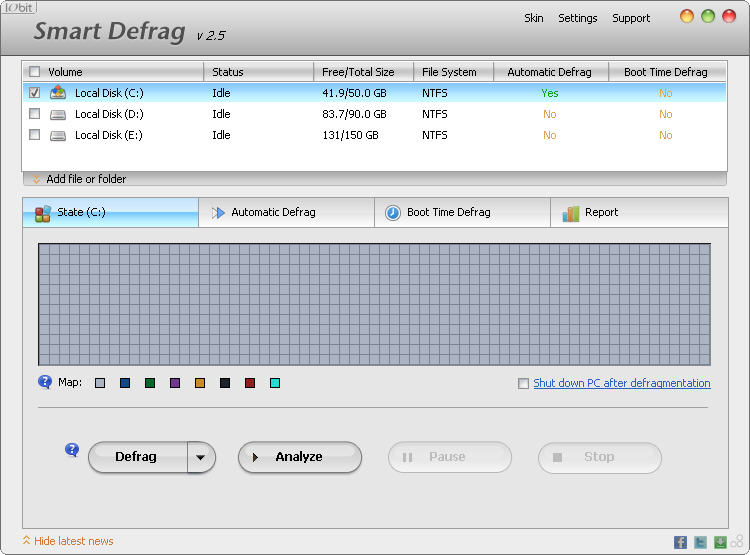 Smart Defrag(Ƭ)V3.1.0 ٷɫ