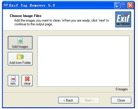 Exif Tag Remover(exifǩϢ)V5.0 ٷ