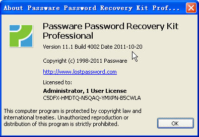 Passware Password Recovery Kit(ƽװ)V11.1.4002 ƽɫ