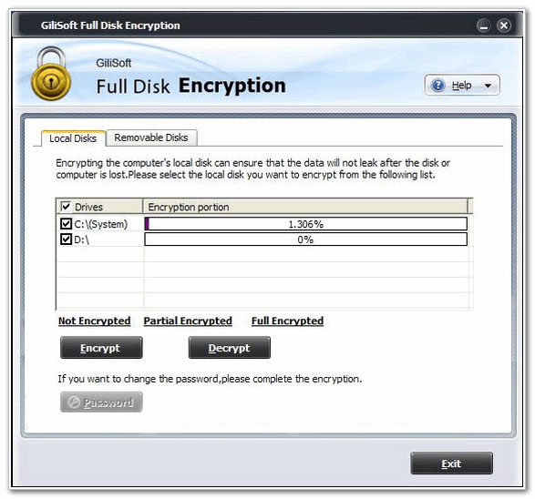 Full Disk Encryption(XӲP(pn)ܹ)V3.3.1 (gu)Z(y)԰