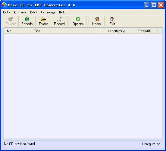 Free CD to MP3 Converter(CD/MP3ת)V4.6 ɫ