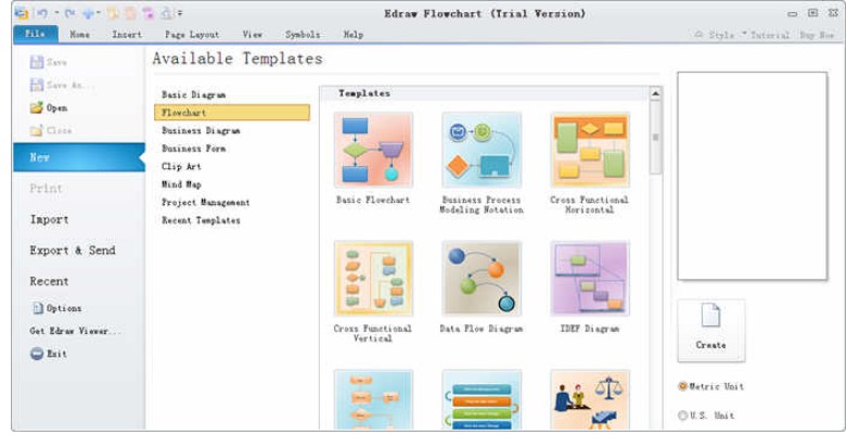 EDraw Flowchart Software(ͼ)V7.6 ɫȥ