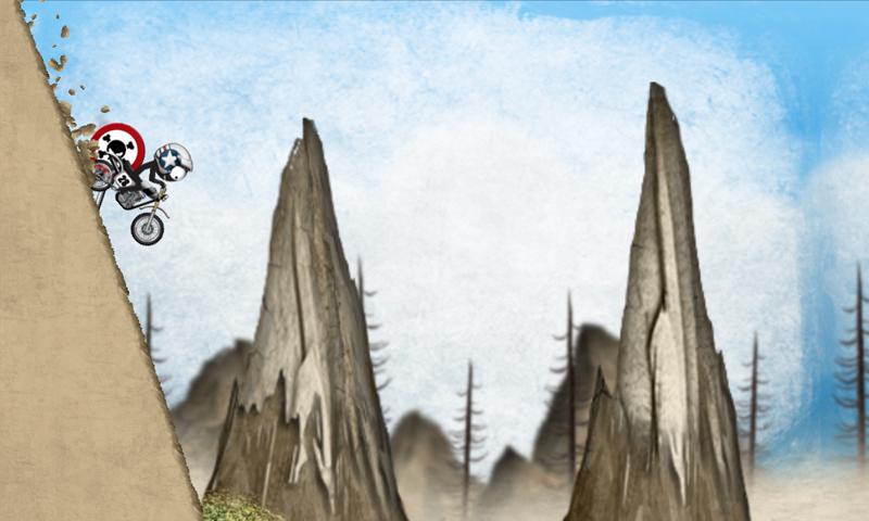 £ԽҰĦ܇(ch)(Stickman Downhill - Motocross)V1.4 ƽ