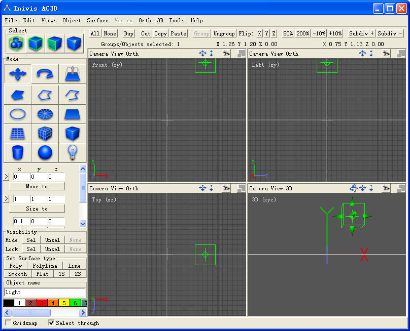 Inivis AC3D(ģ)V7.2.17 ɫ