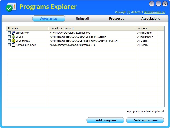 Programs Explorer(Դ)V2.1 ɫ