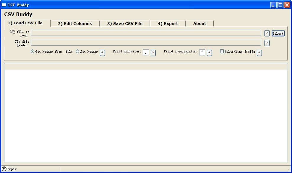 CSV Buddy(CSV޸Ĺ)V1.2 ɫ