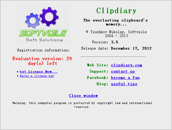 ClipDiary(аǿ)V3.56 Ӣİ