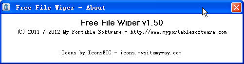 Free File Wiper(ȫɾļĹ)V1.75 ӢɫѰ