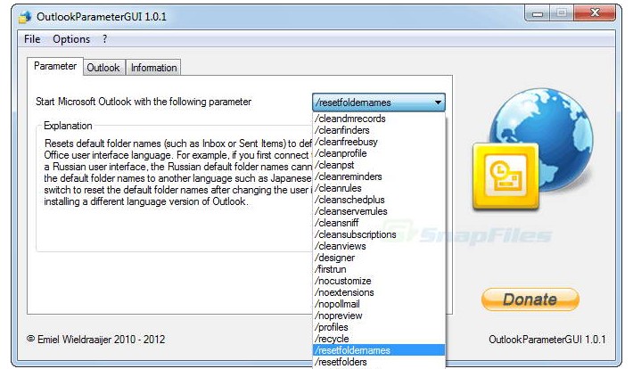 OutlookParameterGUI(Outlook)V1.0.5 ɫ