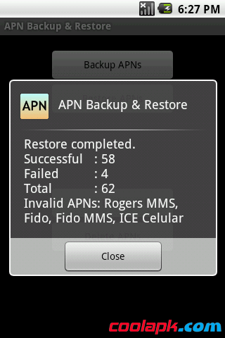 APNݻָ APN Backup RestoreV1.91 ٷ