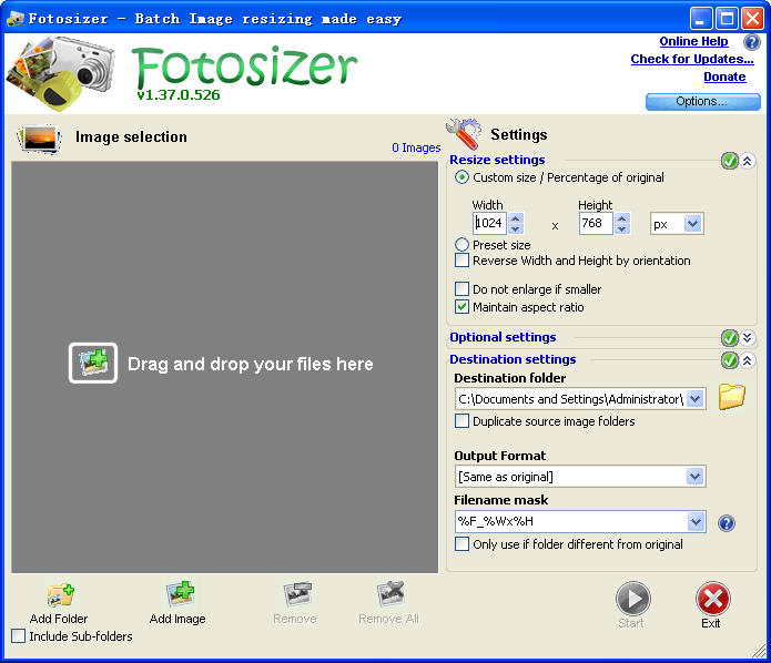 Fotosizer(ͼƬС)V2.09.0.548 ɫѰ