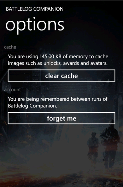 BattleLog BATTLELOG COMPANIONV1.0.0.0 WindowsPhone