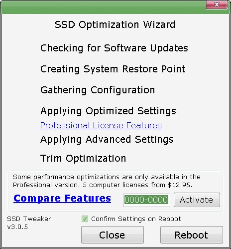 SSD Tweaker(ssd̬ӲŻ)V3.16 ɫѰ