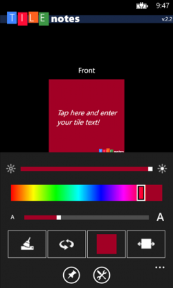 שʼ Tile NotesV2.2.0.0 WindowsPhone