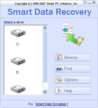 Smart Data Recovery(֧FAT16/32̸ʽݻָ)V4.2ɫر