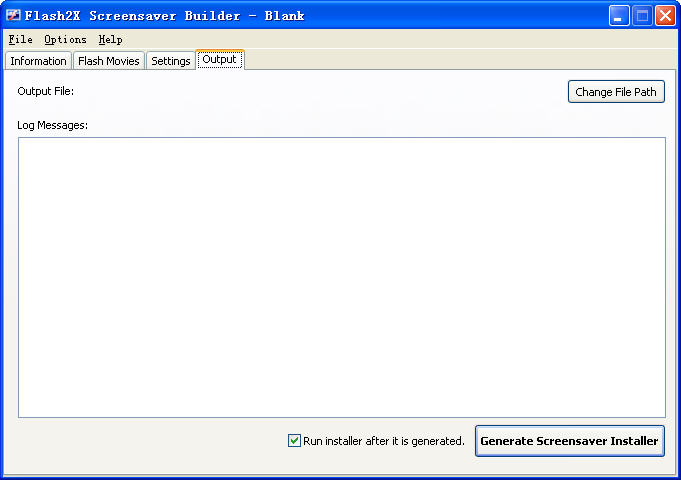 Flash2X Screensaver BuilderV3.0 ɫر