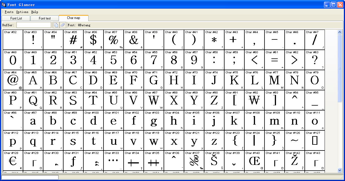 Font GlancerV1.3.0 Beta Ӣİb