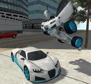 ֮λˣFlying Car Robot SimulatorV1 ׿