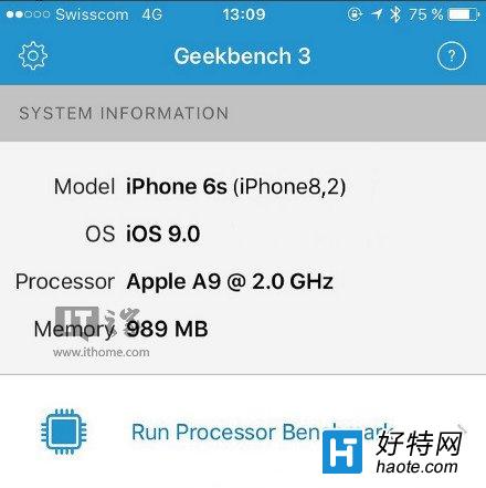 ƻiPhone6sڴع⣺Ϊ1GB