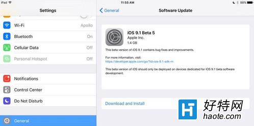 ios9.1 beta5ĸ