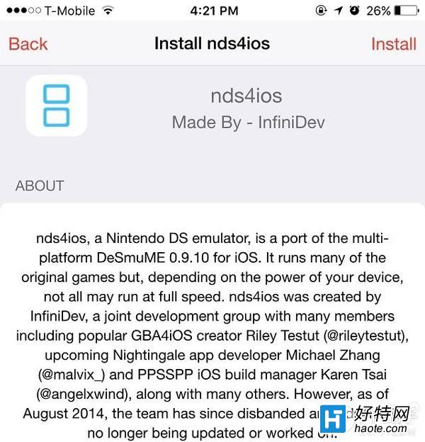 iOS9ôNDS