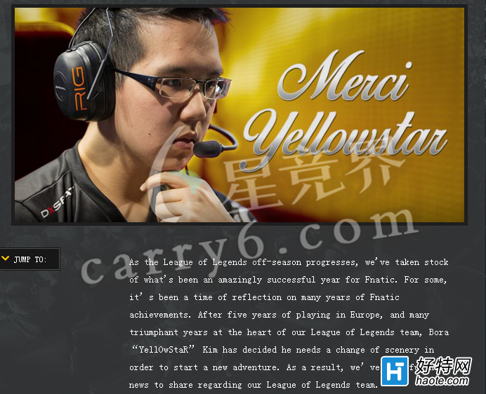 Fnatic ԪYellOwStaRӸ