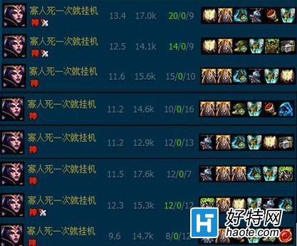 䣺LOLʷKDA