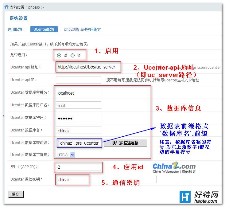 Phpcms v9 Discuz! X2.5 UCenter 1.6.0̳