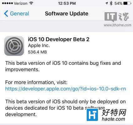 ƻiOS10 beta2Ԥ̼