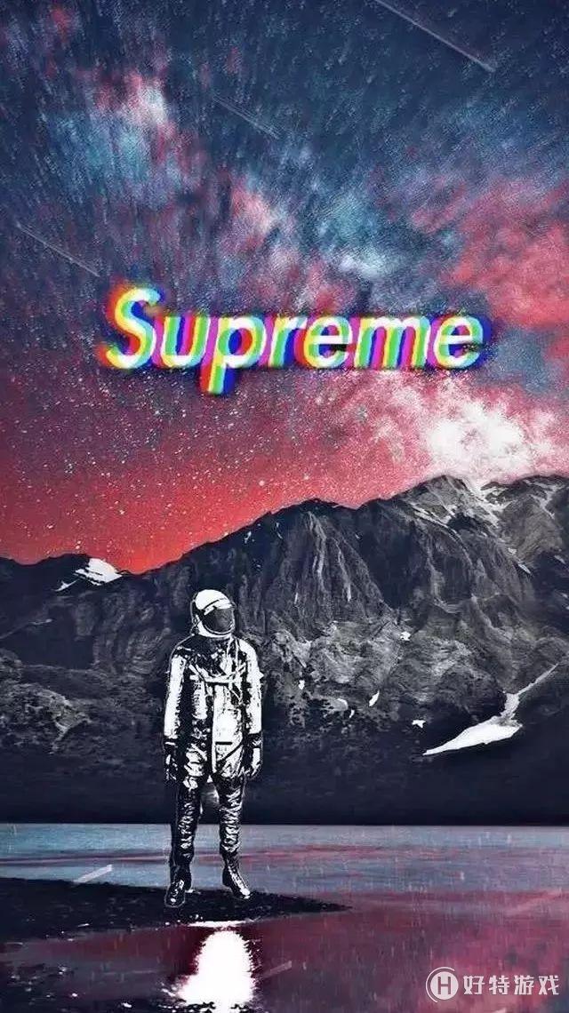 抖音supreme背景图片大全